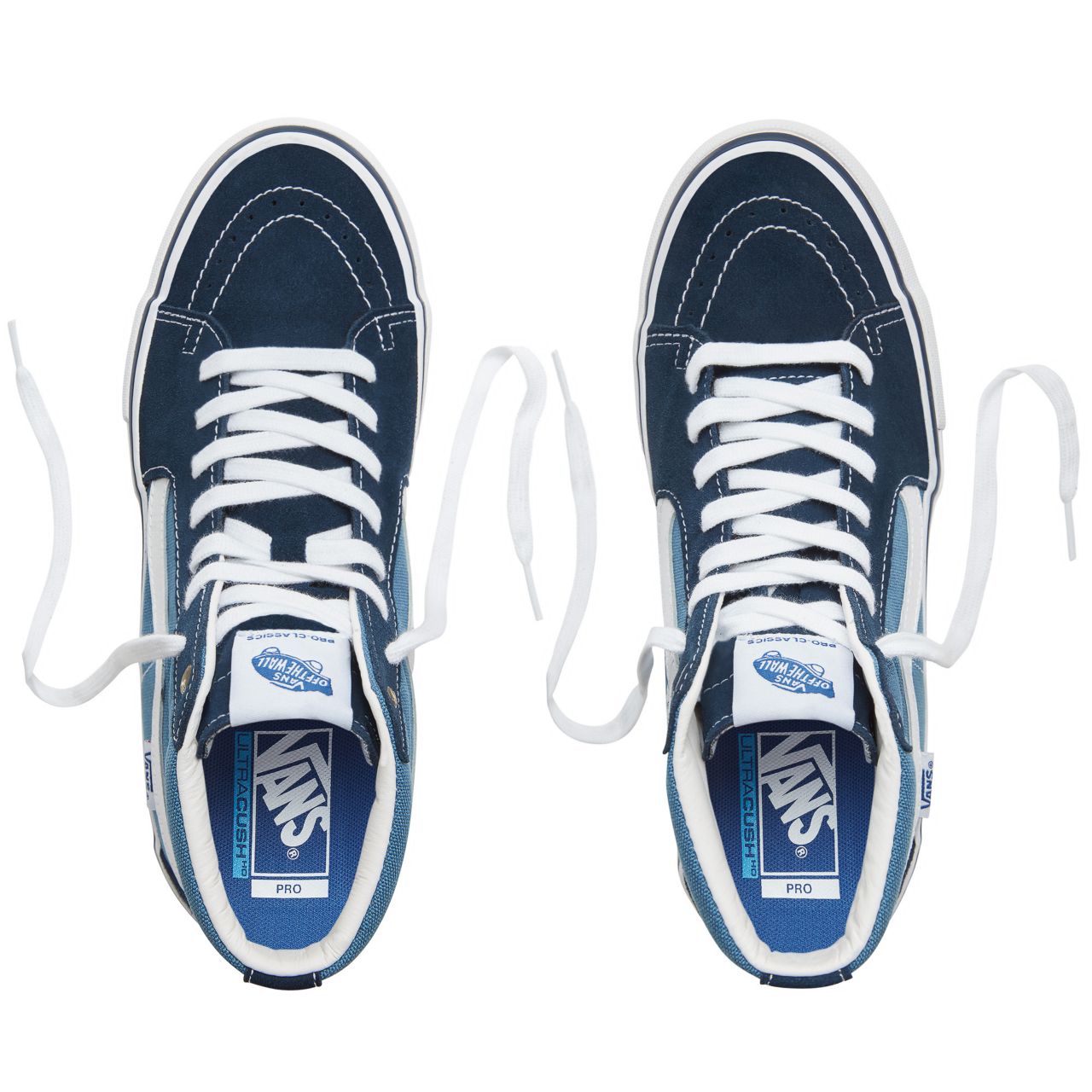 Vans Sk8-Hi Pro Classic Mens Womens - Navy/Stv Navy VN0A347TNGJ Shoes