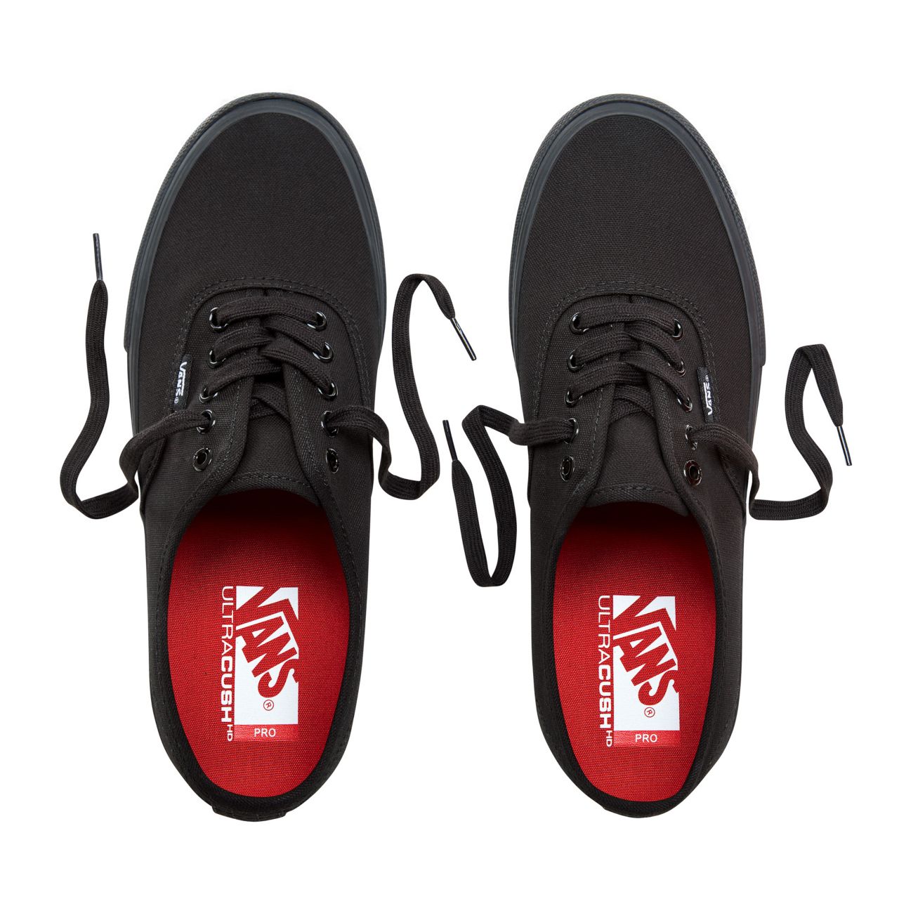 Vans Authentic Pro Classic Mens Womens - Black/Black VN000Q0DBKA Shoes