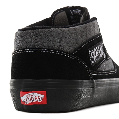 Vans Croc Half Cab Pro 92 Mens Womens - (Croc) Black/Pewter VN0A3QPHUYY Shoes