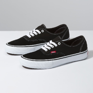 Vans Authentic Pro Classic Mens Womens - Black VN0A34796BT Shoes