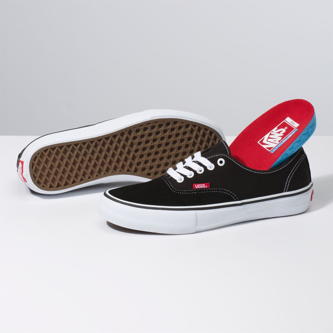 Vans Authentic Pro Classic Mens Womens - Black VN0A34796BT Shoes