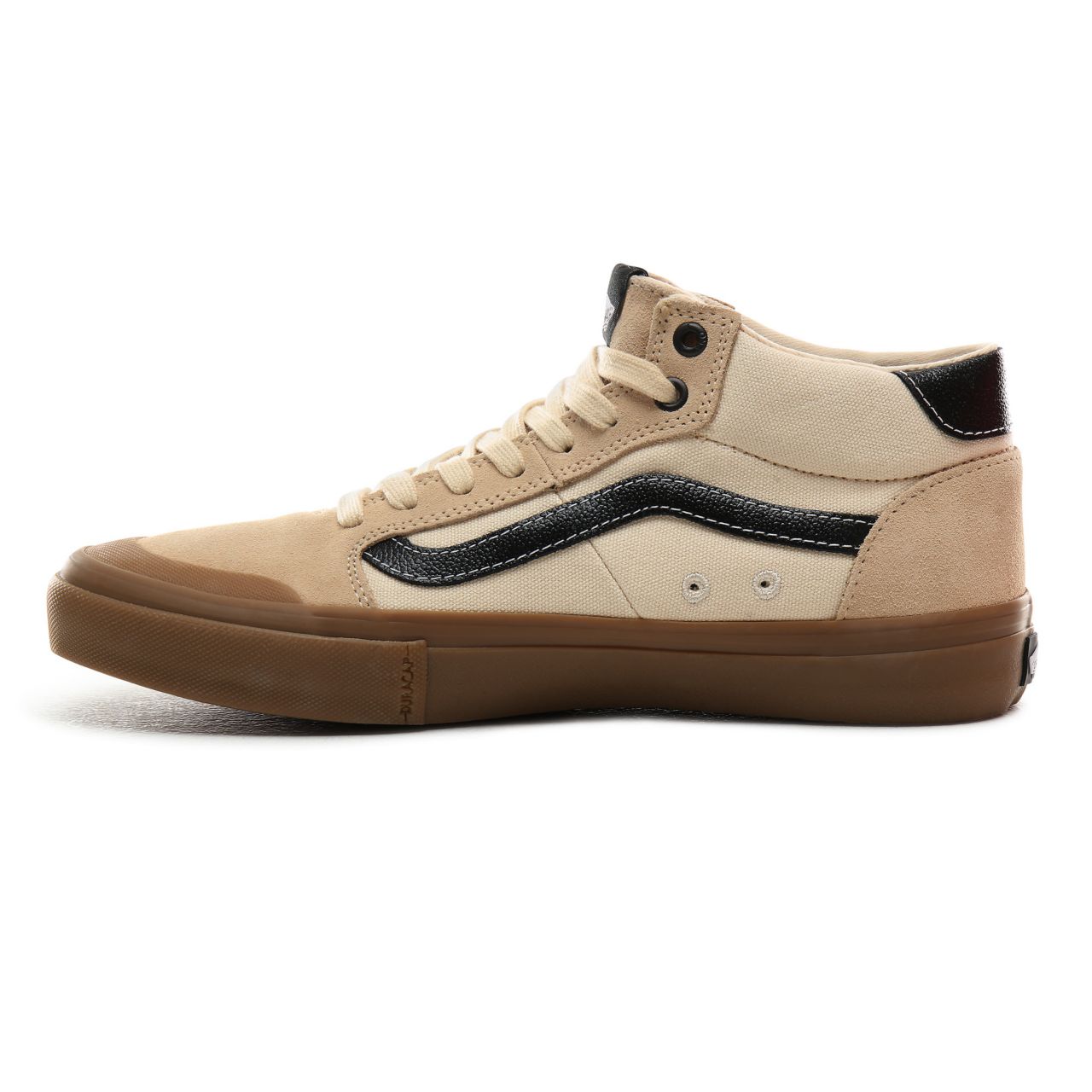 Vans Ty Morrow Style 112 Mid Pro Classic Mens Womens - (Ty Morrow) Macadamia/Gum VN0A3DOVV0K Shoes