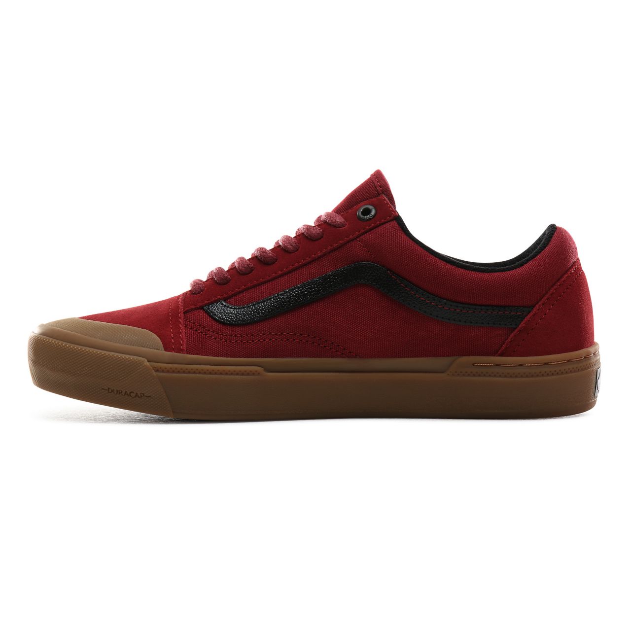 Vans Ty Morrow Old Skool Pro BMX Mens Womens - (Ty Morrow) Biking Red/Gum VN0A45JUUZX Shoes