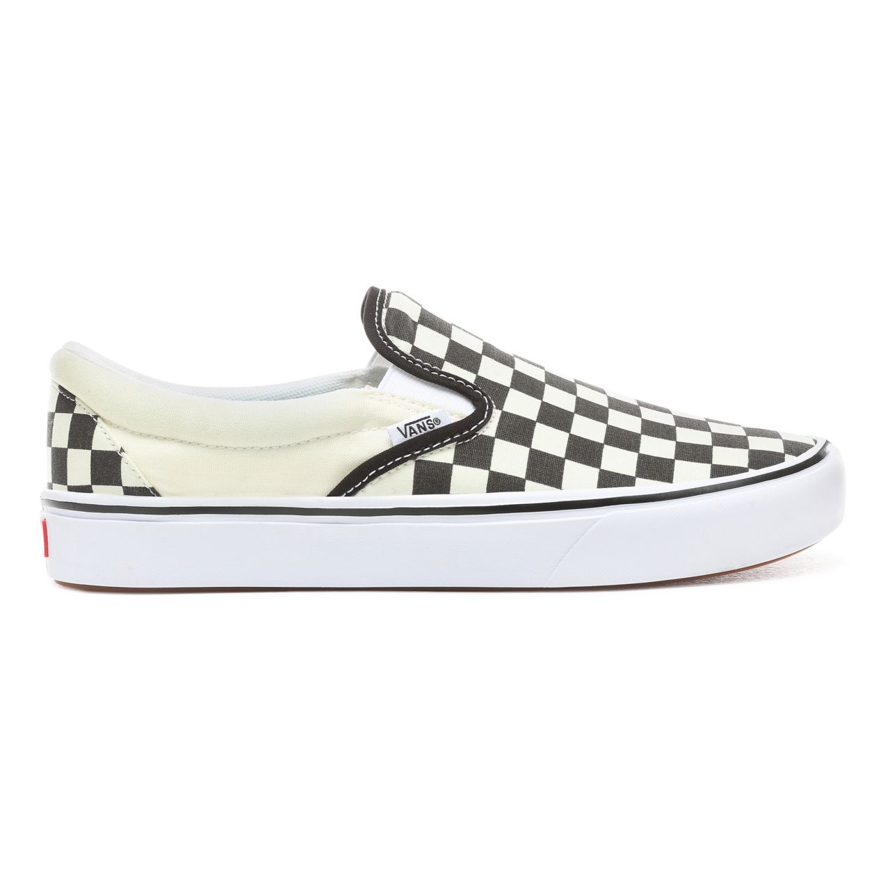 Vans Comfycush Slip-On Classic Mens Womens - (Classic) Checkerboard VN0A3WMDVO4 Shoes