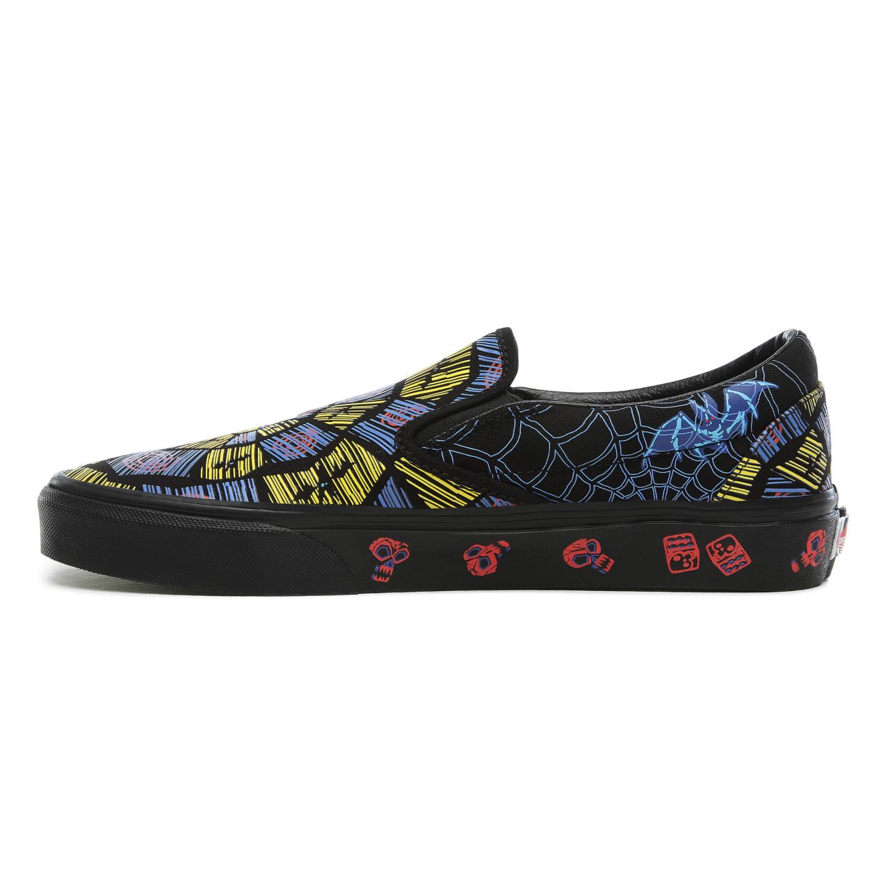 Vans Disney x Vans Classic Slip-On Classic Mens Womens - (DISNEY) OOGIE BOOGIE/NIGHTMARE VN0A4BV3TA5 Shoes