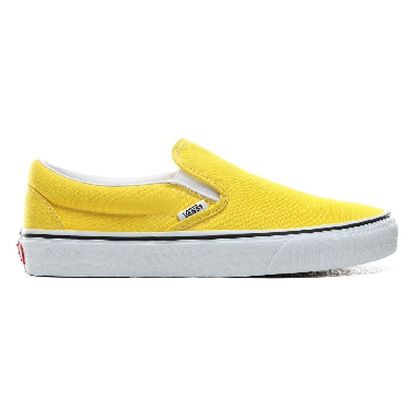 Vans Slip-On Classic Mens Womens - Vibrant Yellow/True White VN0A4BV3FSX Shoes