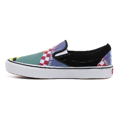 Vans Mash Up ComfyCush Slip-On Classic Mens Womens - (Mash Up) multi/black/true white VN0A3WMDTE6 Shoes