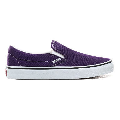 Vans Slip-On Classic Mens Womens - Violet Indigo/True White VN0A4BV3V7F Shoes