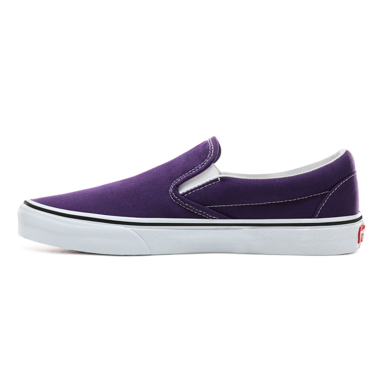 Vans Slip-On Classic Mens Womens - Violet Indigo/True White VN0A4BV3V7F Shoes