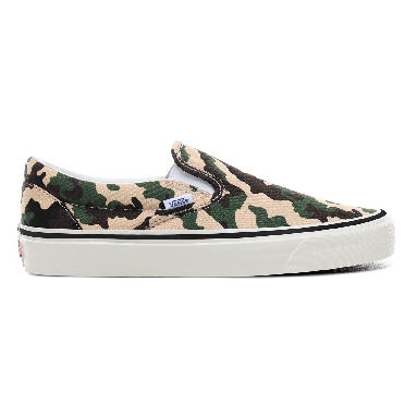 Vans Anaheim Factory Classic Slip-On 98 DX Classic Mens Womens - (Anaheim Factory) Og Camo VN0A3JEXVKY Shoes