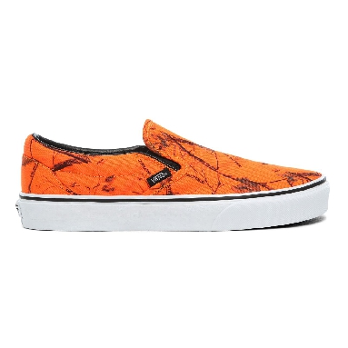 Vans Realtree Xtra x Vans Classic Slip-On Classic Mens Womens - (Realtree AP) blaze camo VN0A4BV3TC0 Shoes