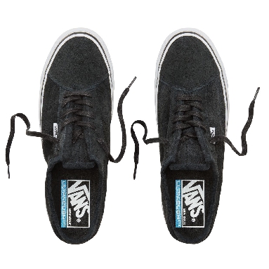 Vans Hairy Suede Diamo Ni Classic Mens Womens - (Hairy Suede) Black/True White VA3TKDU89 Shoes