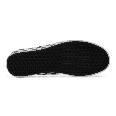 Vans All Over Checkerboard Classic Slip-On Classic Mens Womens - (All Over Checkerboard) Black/True White VN0A4BV3V8U Shoes