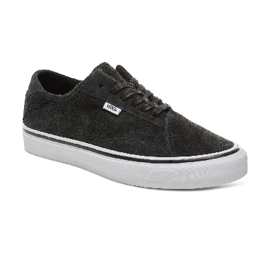 Vans Hairy Suede Diamo Ni Classic Mens Womens - (Hairy Suede) Black/True White VA3TKDU89 Shoes