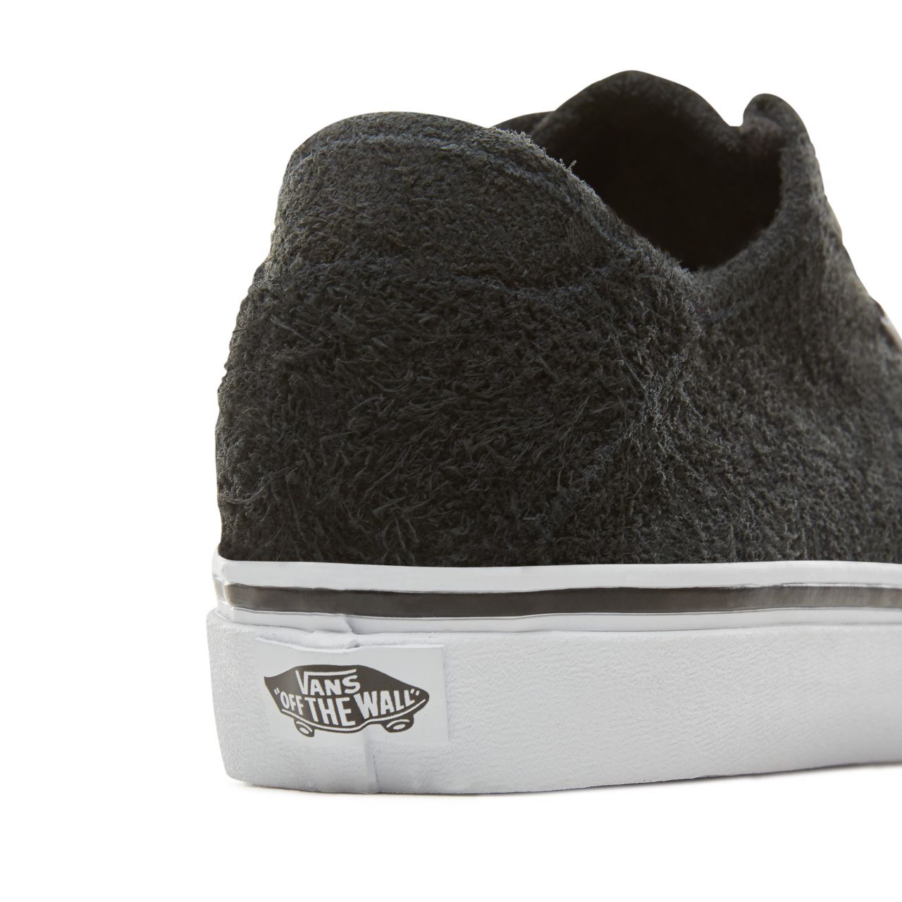 Vans Hairy Suede Diamo Ni Classic Mens Womens - (Hairy Suede) Black/True White VA3TKDU89 Shoes