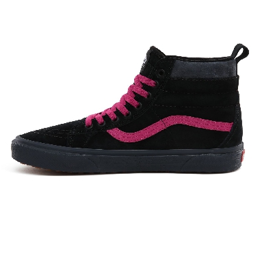 Vans Sk8-Hi MTE Classic Mens Womens - (MTE) Black/Fuschia Red VN0A4BV7TIN Shoes