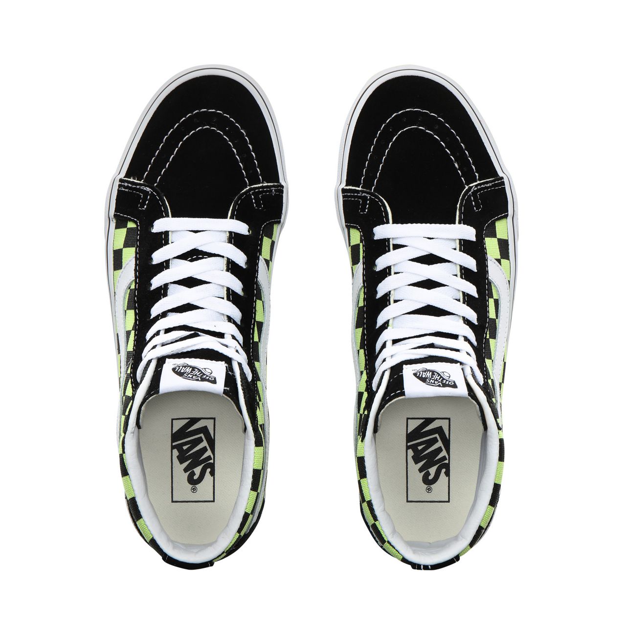 Vans BMX Sk8-Hi Reissue Classic Mens Womens - (Vans BMX) Black/Sharp Green VN0A4BV8V3W Shoes