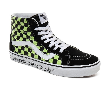 Vans BMX Sk8-Hi Reissue Classic Mens Womens - (Vans BMX) Black/Sharp Green VN0A4BV8V3W Shoes