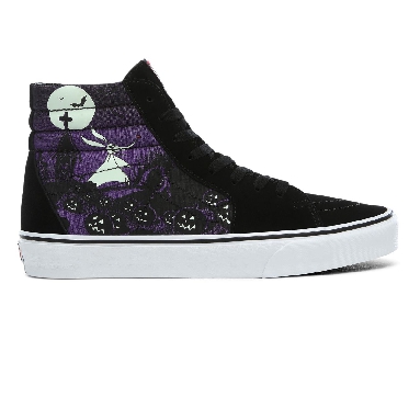 Vans Disney x Vans SK8-Hi Classic Mens Womens - (Disney) Jacks Lament/Nightmare VN0A4BV6T35 Shoes