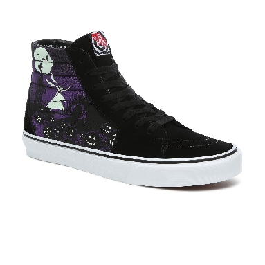 Vans Disney x Vans SK8-Hi Classic Mens Womens - (Disney) Jacks Lament/Nightmare VN0A4BV6T35 Shoes