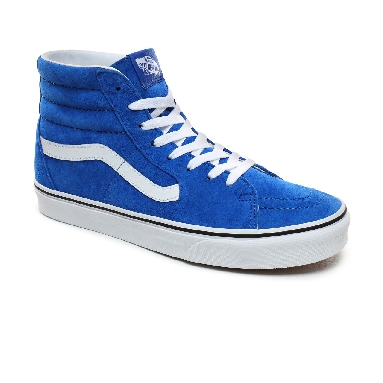 Vans Pig Suede Sk8-Hi Classic Mens Womens - (Pig Suede) Princess Blue/True White VN0A4BV6V78 Shoes