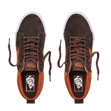 Vans Suede Sk8-Hi MTE Classic Mens Womens - (Mte) Suede/Chocolate Torte VA33TXUCA Shoes