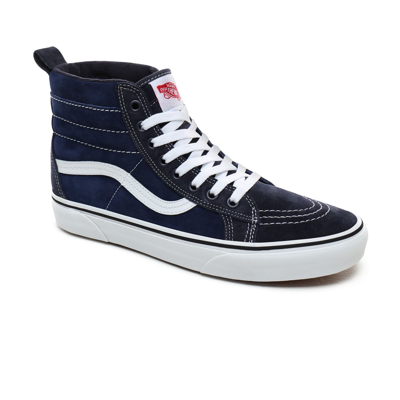 Vans Sk8-Hi MTE Classic Mens Womens - (Mte) Navy/True White VN0A4BV7UQE Shoes