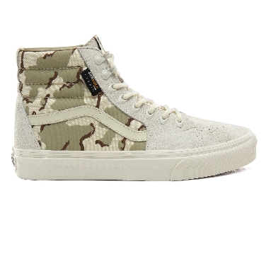 Vans Cordura Sk8-Hi Classic Mens Womens - (Cordura) White asparagus/Camo VN0A4BV6VZK Shoes