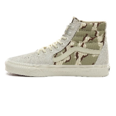 Vans Cordura Sk8-Hi Classic Mens Womens - (Cordura) White asparagus/Camo VN0A4BV6VZK Shoes