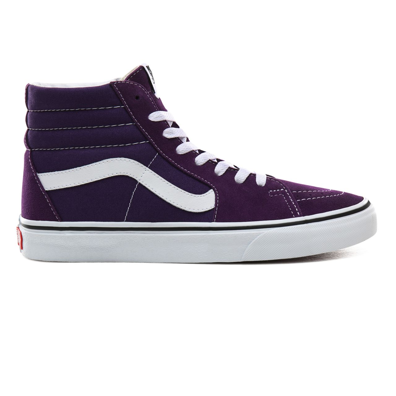 Vans Sk8-Hi Classic Mens Womens - Violet Indigo/True White VN0A4BV6V7F Shoes