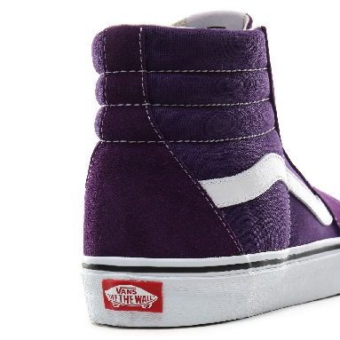 Vans Sk8-Hi Classic Mens Womens - Violet Indigo/True White VN0A4BV6V7F Shoes