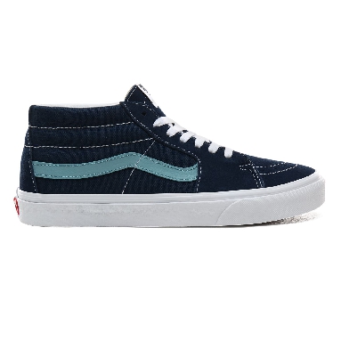 Vans Retro Sport Sk8-Mid Classic Mens Womens - (Retro Sport) Gibraltar Sea/Cameo Blue VN0A3WM3VY1 Shoes