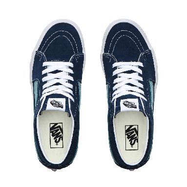 Vans Retro Sport Sk8-Mid Classic Mens Womens - (Retro Sport) Gibraltar Sea/Cameo Blue VN0A3WM3VY1 Shoes