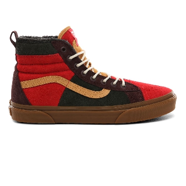 Vans SK8-Hi 46 MTE DX Classic Mens Womens - (MTE) poinsettia/forest night VN0A3DQ5TUA Shoes