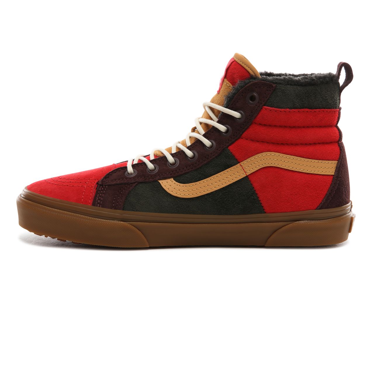 Vans SK8-Hi 46 MTE DX Classic Mens Womens - (MTE) poinsettia/forest night VN0A3DQ5TUA Shoes