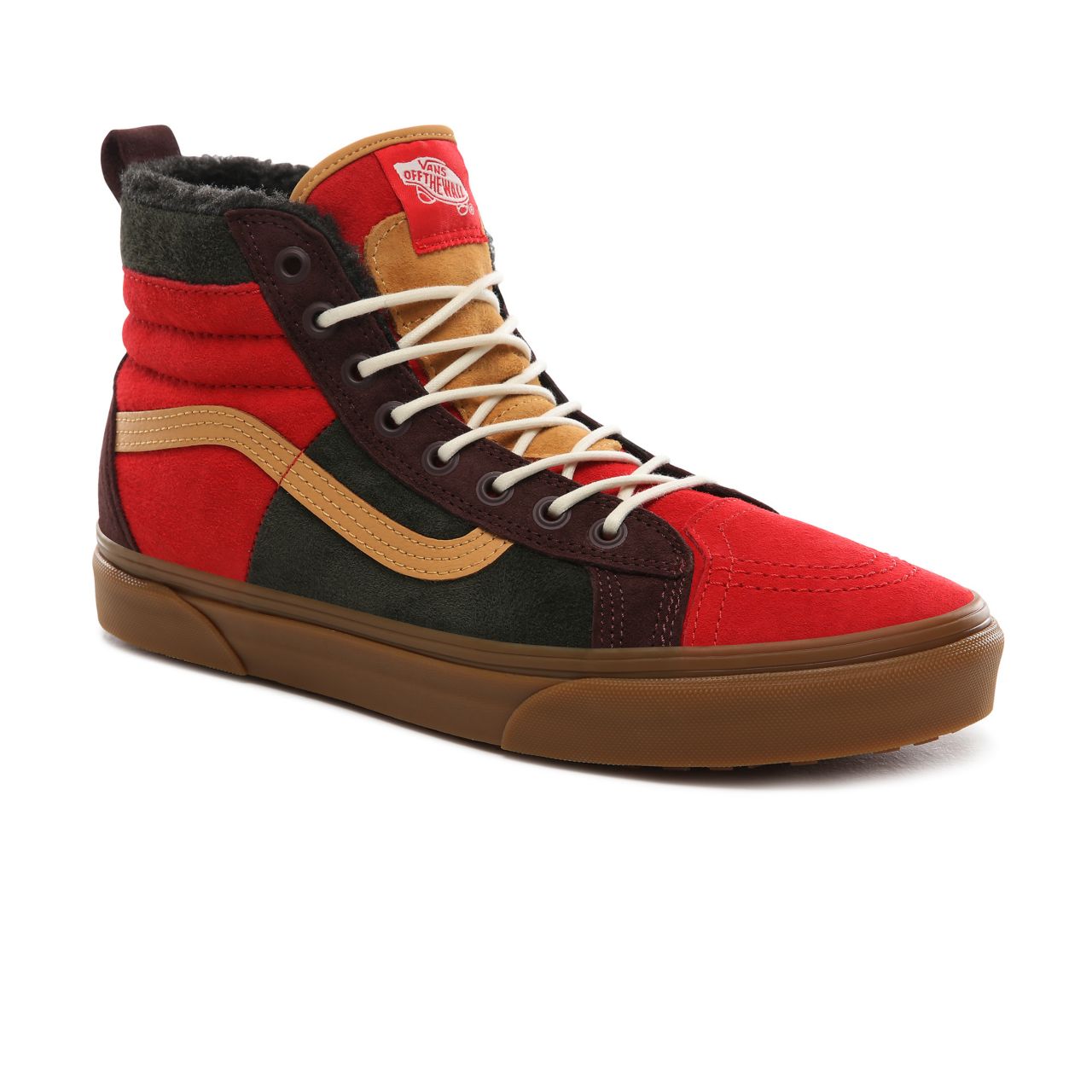 Vans SK8-Hi 46 MTE DX Classic Mens Womens - (MTE) poinsettia/forest night VN0A3DQ5TUA Shoes