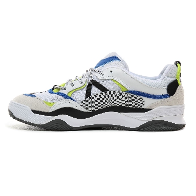 Vans Distort Check Varix WC Classic Mens Womens - (Distort Check) True White/Black VN0A3WLNXNI Shoes