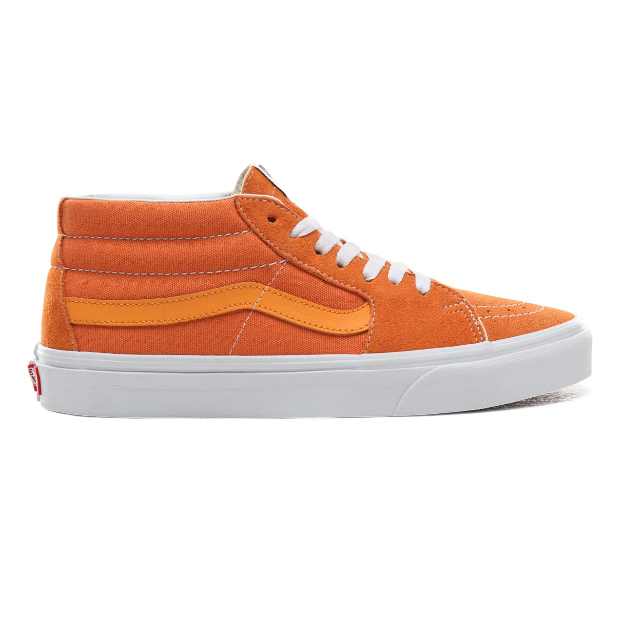 Vans Retro Sport Sk8-Mid Classic Mens Womens - (Retro Sport) Amberglow/Marigold VN0A3WM3VXY Shoes