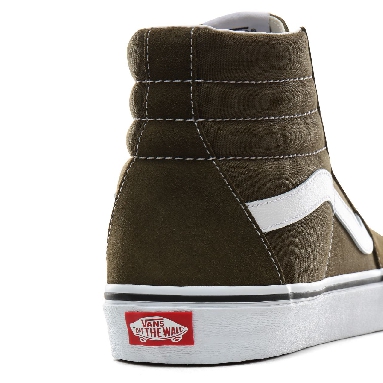 Vans Sk8-Hi Classic Mens Womens - Beech/True White VN0A4BV6V7D Shoes