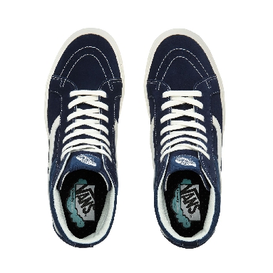 Vans Ripstop ComfyCush SK8-Hi Classic Mens Womens - (Ripstop) dress blues/gibraltar sea VN0A4P3DTFN Shoes