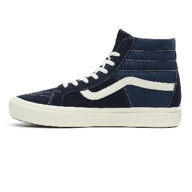 Vans Ripstop ComfyCush SK8-Hi Classic Mens Womens - (Ripstop) dress blues/gibraltar sea VN0A4P3DTFN Shoes