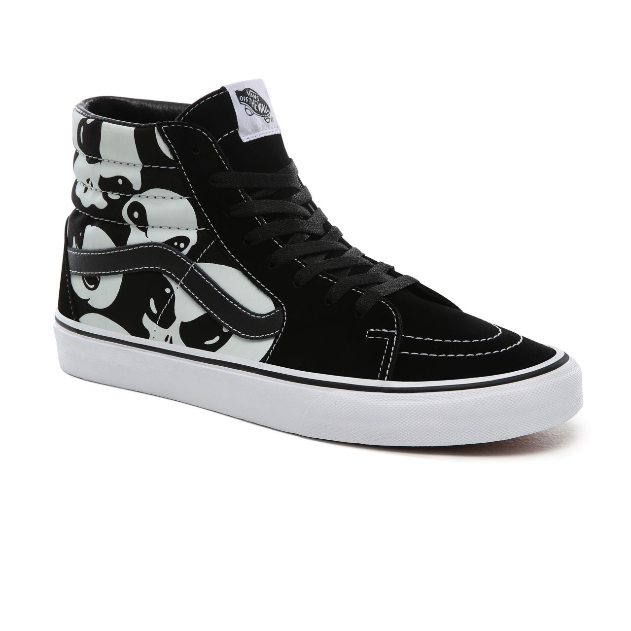 Vans Alien Ghosts SK8-Hi Classic Mens Womens - (Alien Ghosts) black/true white VN0A4BV6TB1 Shoes