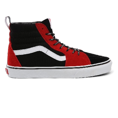 Vans OTW Webbing SK8-Hi Classic Mens Womens - (OTW Webbing) red/black/true white VN0A4BV6T74 Shoes