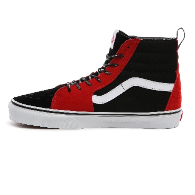 Vans OTW Webbing SK8-Hi Classic Mens Womens - (OTW Webbing) red/black/true white VN0A4BV6T74 Shoes