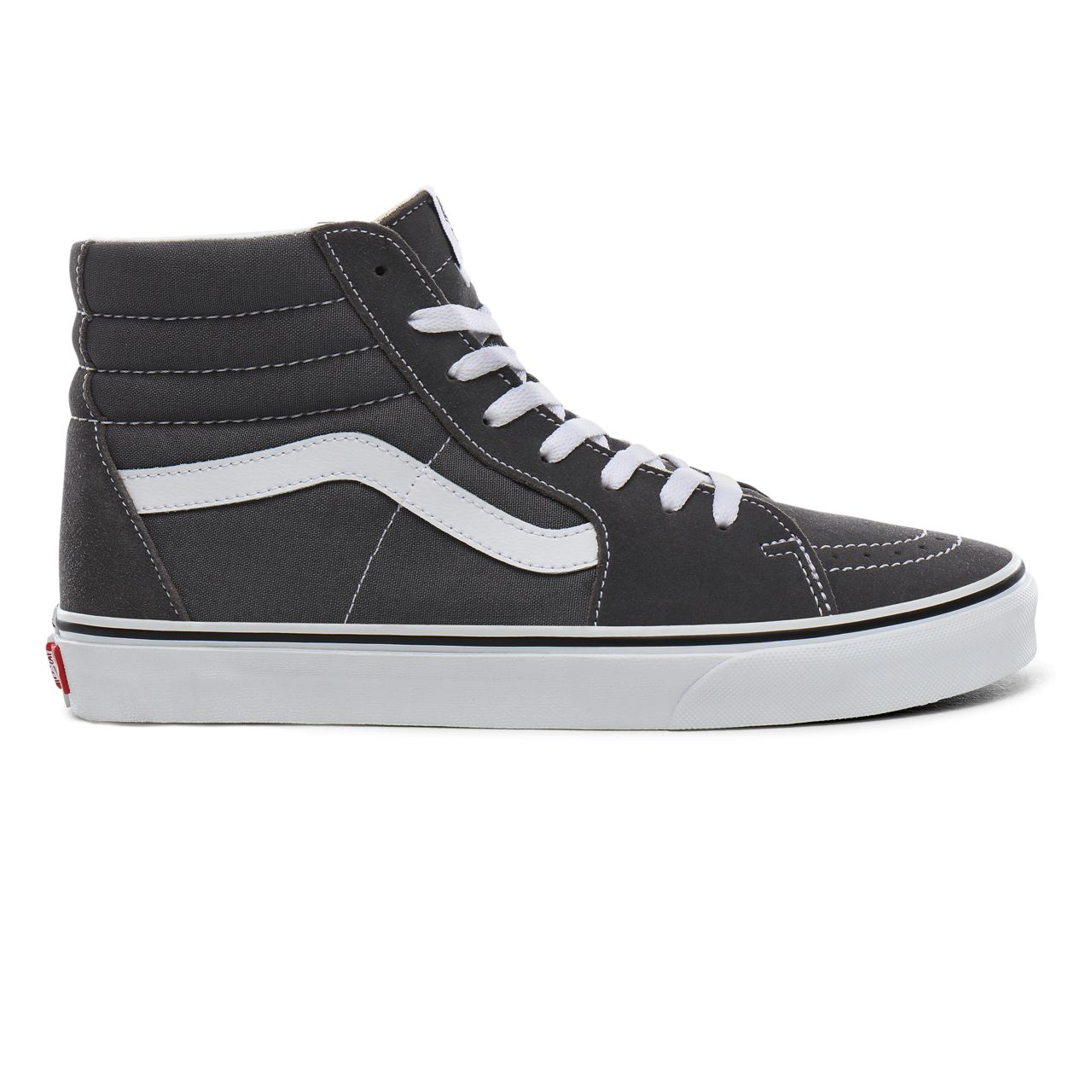 Vans Sk8-Hi Classic Mens Womens - Pewter/True White VN0A4BV6195 Shoes