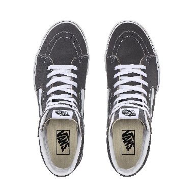 Vans Sk8-Hi Classic Mens Womens - Pewter/True White VN0A4BV6195 Shoes