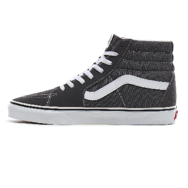 Vans Sk8-Hi Classic Mens Womens - Pewter/True White VN0A4BV6195 Shoes