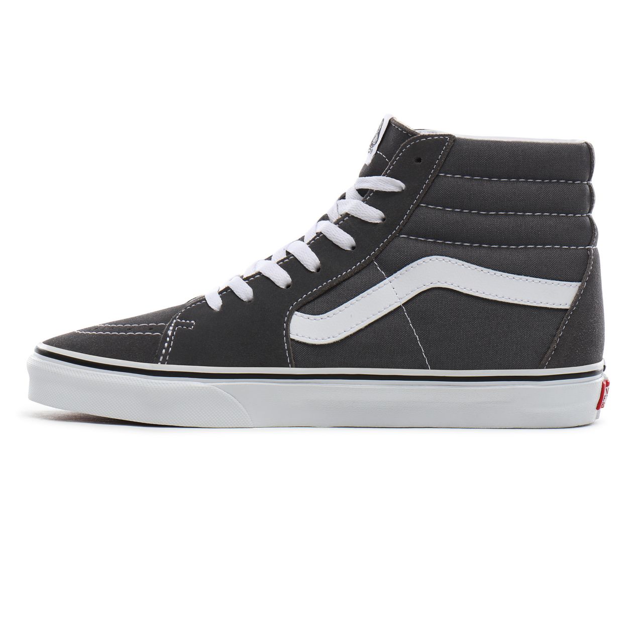 Vans Sk8-Hi Classic Mens Womens - Pewter/True White VN0A4BV6195 Shoes