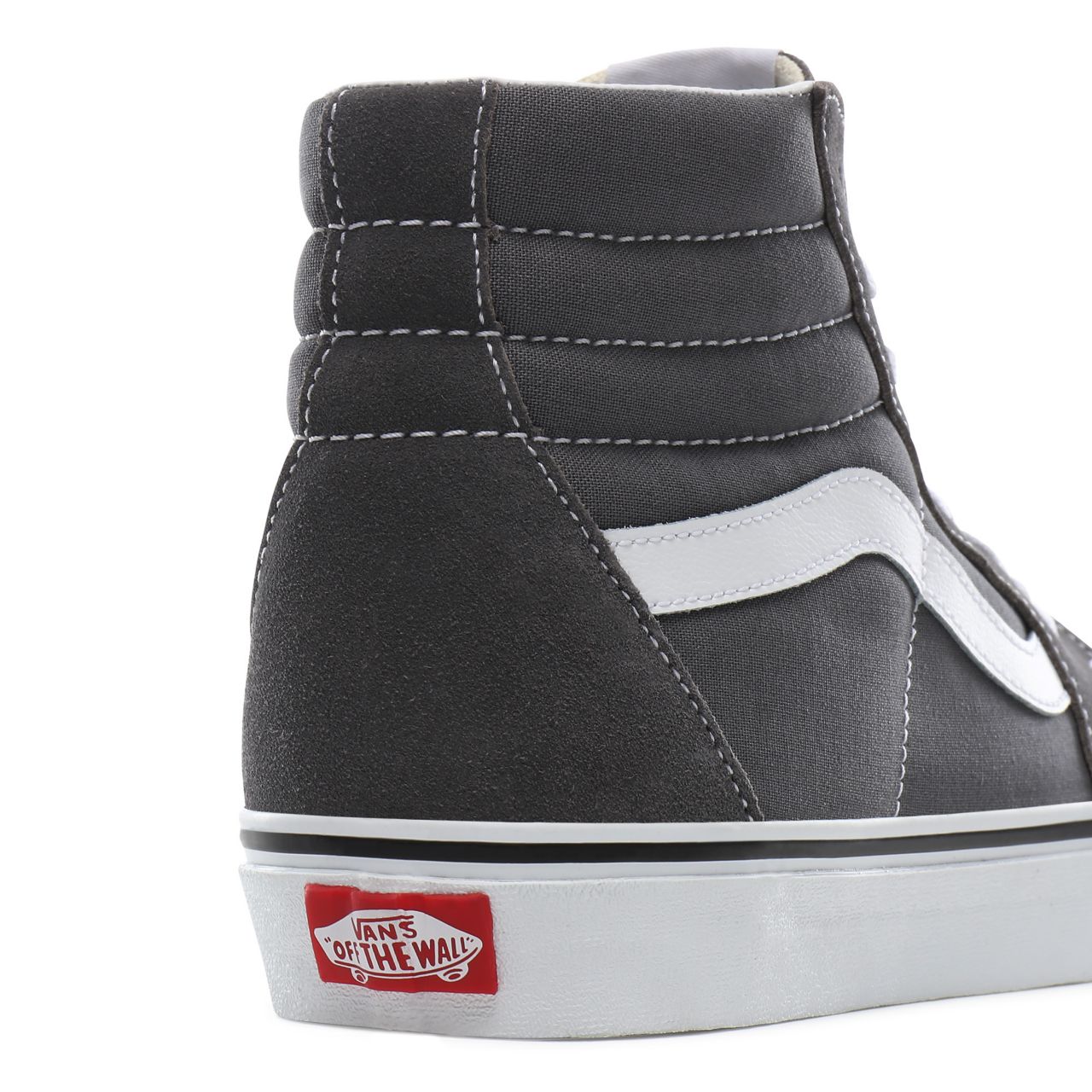 Vans Sk8-Hi Classic Mens Womens - Pewter/True White VN0A4BV6195 Shoes