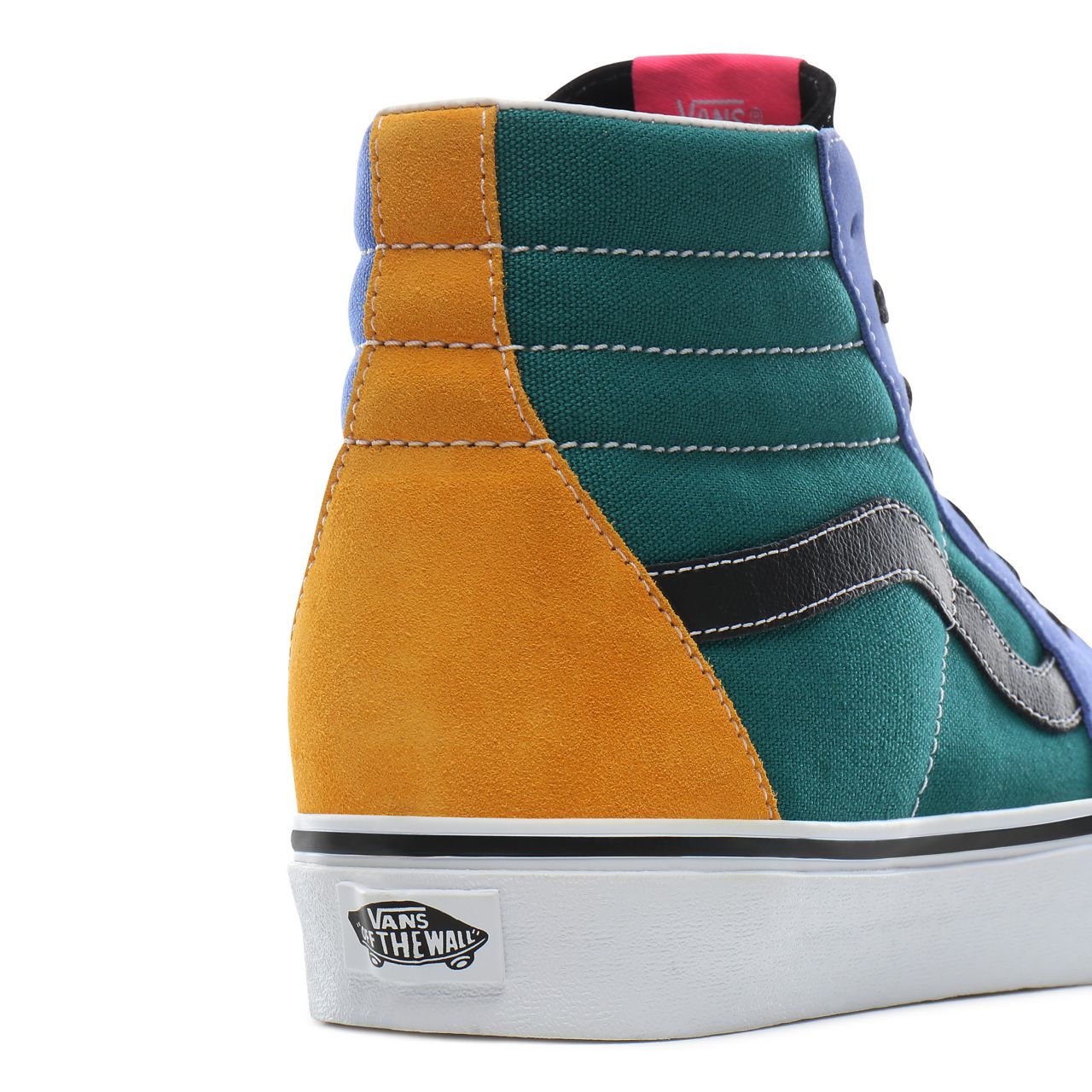 Vans Mix & Match SK8-Hi Classic Mens Womens - (Mix & Match) cadmium yellow/tidepool VN0A4BV6TGN Shoes